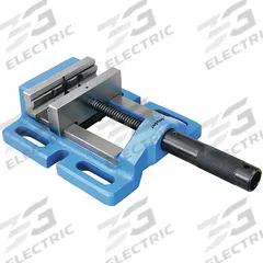 DAYTON Machine Vise: 4 in Jaw Face Wd, 4 in Max Jaw Opening, 1 1/4 in Throat Dp, Smooth Face (MPN 31LZ65). Key specifications — Brand: DAYTON.