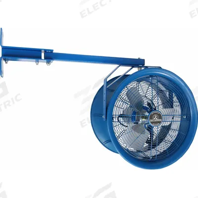 PATTERSON Freestanding Fan: 14 in Blade Dia, 115/208 to 230V AC, 1/4 hp Motor HP - High-Velocity Industrial Wall-Mount Fans