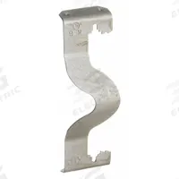 Cable Conduit Clip Hanger: 1/2 in Trade Size, 1/8 in to 1/4 in, 12/3 AWG, Steel, 15 lb Load Capacity (MPN K8). Key specifications — Manufacturer Part Number: K8; Compatible Conduit Trade Size: 1/2 in; Compatible Pipe Size: 1/2 in; Flange Thickness: 1/8 in to 1/4 in; Steel Thickness: 0.709 in; Material: Steel; Color: Gray; Finish: Corrosion Resistant Coated.