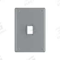 LEGRAND Wall Plate: Toggle, 1 Gang, Silver, Jumbo Size (MPN WSP61S1PS). Key specifications — Brand: LEGRAND; Material: Stainless Steel; Includes: Torx Security Screws.