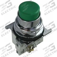EATON Extended Push Button Operator: Non-Illuminated, Extended Profile, Metallic, 30 mm, 1NO (MPN 10250T25G). Key specifications — Brand: EATON; Action: Momentary; Series: 10250T; Push Button Material Type: Metallic.