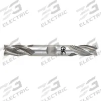 OSG Square End Mill: Cobalt, TiN Coated, Double End, 4 Flute, 5/8" Mill Dia, 1-3/8" LOC, 5" OAL (MPN 5422105)