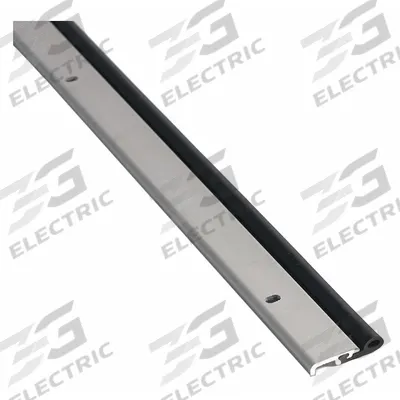 NATIONAL GUARD Door Weatherstripping: Bulb, Screw-In Mounting, EPDM, 7 ft Overall Lg - Adjustable Screw-Mount Door Perimeter Seals