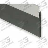 NATIONAL GUARD Overhead Door Seal: Flat Insert, 6 ft Lg (MPN 197NA-6). Key specifications — Insert Material: Neoprene; Flange Material: Aluminum; Brand: NATIONAL GUARD.