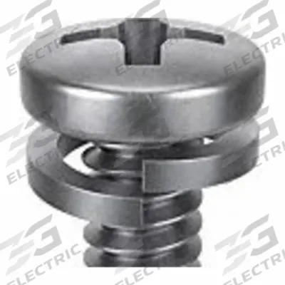SEMS Screw: Split Lock, M3x0.50 Thread Size, 6 mm Lg, Stainless Steel, Passivated - Machine Screws with Split Lock Washers