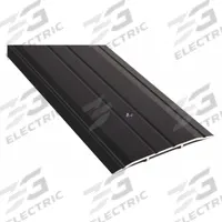 NATIONAL GUARD Door Threshold: Saddle, Aluminum, 6 ft Lg (MPN 613DKB-72). Key specifications — Brand: NATIONAL GUARD; Transition Type: Fluted.