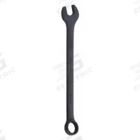 WESTWARD Combination Wrench: Alloy Steel, Black Oxide, 23 mm Head Size, 11 7/8 in Overall Lg, Offset (MPN 54RZ49). Key specifications — attr309539: 23 mm; attr309567: No; attr324930: WESTWARD.