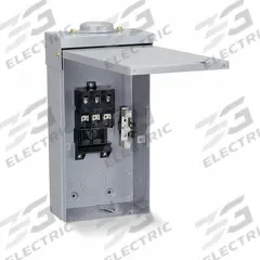 SQUARE D Circuit Breaker Enclosure: 3 Spaces, 400 A Amps, Surface Mounting, Outdoor (MPN LA400AWK). Key specifications — For Use With: Square D LAL and LHL Circuit Breakers; Mounting Style: Surface; Location: Outdoor; Brand: SQUARE D.