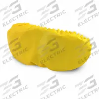 HEXARMOR Goggle Cover: Belt Clip Not Included, PVC, Soft Bag, Yellow, Elastic (MPN 14-10016). Key specifications — Brand: HEXARMOR; Includes Belt Clip: Belt Clip Not Included; Material: PVC; Closure Type: Elastic; Color: Yellow.