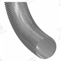 Industrial Ducting Hose: 3 in Hose Inside Dia., 25 ft Hose Lg, 9 psi, 2.4 in Bend Radius (MPN 0390-0300-0001). Key specifications — Temp. Range: -20° to 150°F; Brand: HI-TECH DURAVENT.