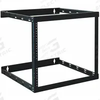TRIPP LITE Open Frame Rack: 22 Rack Units, Wall Mount, 17 3/4 in x 20 1/8 in x 18 1/4 in, Steel (MPN SRWO8U22). Key specifications — Brand: TRIPP LITE; Includes: (8) Zip Ties; Material: Steel; Features_Broad: 2-Post.