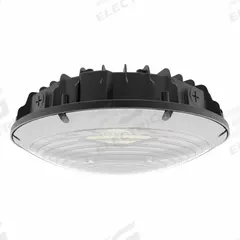 LED Garage/Canopy Fixture: LED, 13,310 lm, 3000K/4000K/5000K, 90 W Fixture Watt, 120 to 347V AC (MPN GCR90-SCT-G1-SM-5-10-BZ). Key specifications — attr1173480: Bronze; attr1173469: 3000K.