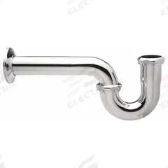 ZURN Trap: Brass, Chrome-Plated, Silver, 1 1/2 in Nominal Pipe Size, 12 1/2 in Overall Lg (MPN ZR365B-PC). Key specifications — Finish: Chrome-Plated; Includes: Brass Nut; Includes Cleanout: No; Brand: ZURN.