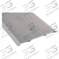 NATIONAL GUARD Door Threshold: Saddle, Aluminum, 3 ft Lg (MPN 429E - 36). Key specifications — Brand: NATIONAL GUARD; Transition Type: Fluted.