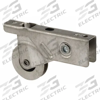 PRIME-LINE Roller Assembly: Roller Assembly, 6 7/16 in Overall Ht, 6 7/16 in Overall Lg - Screen Door Hardware