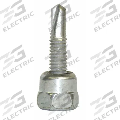 SAMMYS Rod Hanger: 1/4 in Overall Dia, 1 in Overall Lg, 1/4 in Screw Size, Steel - Rod Hangers for Steel