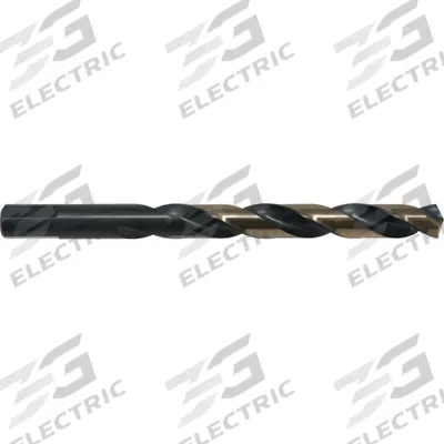 CLE-LINE Jobber Length Drill Bit: #34, 135° Split Point, Black & Gold HSS - General Purpose High-Speed Steel Jobber-Length Drill Bits