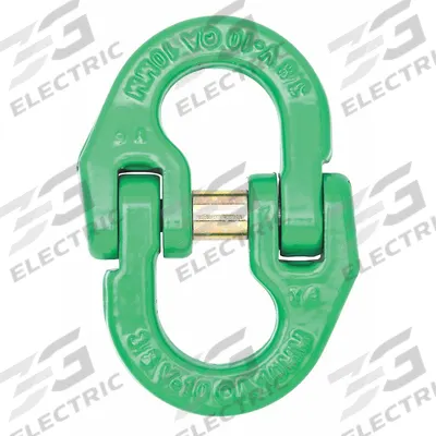 CAMPBELL Connecting Link: 100 Grade, 5/8 in Trade Size, 5/8 in Compatible Chain Trade Size - Lifting Connecting Links