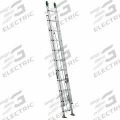 LOUISVILLE LADDER Extension Ladder: 32 ft Ladder Size, Aluminum, 225 lb Load Capacity, 58 lb Wt (MPN AE4232PG). Key specifications — Color: Silver; Brand: LOUISVILLE LADDER; Included Features: Rope and Pulley; Removable Fly: Fixed.