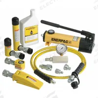 ENERPAC Hydraulic Lifting Set: 25 ton Cylinder Nominal Capacity, 25 ton Capacity with Attachments (MPN MLP25). Key specifications — attr96685: Mfr. No. HC7206; attr98870: ENERPAC; attr96683: Mfr. No. RC256; attr96684: Mfr. No. P-802; attr1160276: Hydraulic Lifting Set.