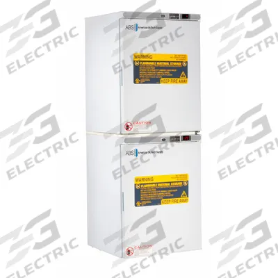 AMERICAN BIOTECH SUPPLY Refrigerator and Freezer: 5 cu ft Refrigerator Capacity - Flammable Storage Refrigerator-Freezers