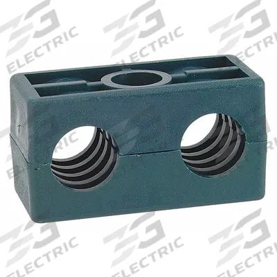 ZSI Beta Clamp Insert Replacement: Ribbed Bore, Steel Clamp, Polypropylene Cushion - Replacement Inserts for Beta Clamps