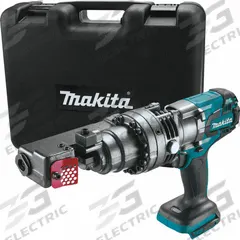 MAKITA Cordless Cable Cutter: 18V DC, #5 Max. Rebar Size, 5/8 in Max. Cutting Dp, Brushless Motor (MPN XCS04ZK). Key specifications — attr80056: (1) Bare Tool; attr80036: 5.0 Ah; attr80048: Yes; attr146686: #5.