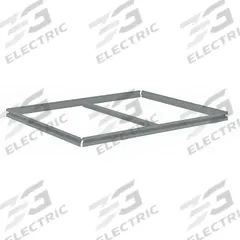 TENNSCO Shelf: 42 in x 36 in, 900 lb Load Capacity, Gray, Shelf (MPN ZBES-4236). Key specifications — Includes: (4) Beams; Shelf Configuration: Single Straight; Color: Gray; Frame Material: Steel; Brand: TENNSCO; Frame Finish: Zinc Plated; Product Type: Shelf.