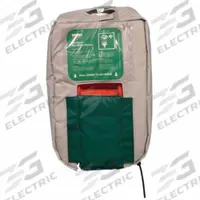 HUGHES SAFETY Heating Jacket: 120 V AC, PVC Coated Polyester, Gray, Heated Jacket (MPN 10GFEW-BLKT-HT). Key specifications — For Use With: 10 gal Eyewash; Features: Freeze Protected; Material: PVC Coated Polyester; Product Type: Heated Jacket; Compatible Mfr Part Number: 10GFEW; Voltage: 120 V AC; Brand: HUGHES SAFETY.