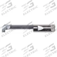 MICRO 100 Boring Bar: Reverse Boring, 1/2 in Shank Dia., Bright (Uncoated), Right Hand (MPN QRB-4901500)