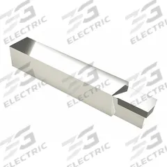 MICRO 100 Single-Point Tool Bit: AL Tool Bit Style, 3/8 in Shank Wd, 3/8 in Shank Ht, Carbide, Zinc (MPN AL-6)