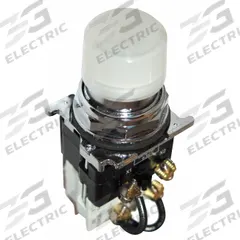 EATON Pilot Light: 30 mm Panel Mounting Size, White, LED, 120 V AC Max Volt Rating (Supply) (MPN 10250T297LWP2A). Key specifications — Series: 10250T; Brand: EATON; Includes Push-To-Test: Push-To-Test Included.