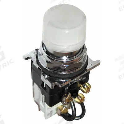 EATON Pilot Light: 30 mm Panel Mounting Size, White, LED - LED Pilot-Lights