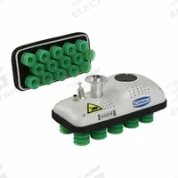 SCHMALZ Vacuum Area Gripping System: FXCB, 15 Suction Cells, 331 mm Overall Lg, 123.2 mm Overall Wd (MPN 10.01.43.00070). Key specifications — attr1015376: 10.01.43.00070; attr1015378: Normally Open.
