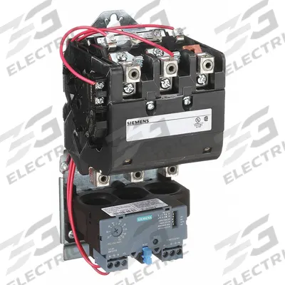 Siemens Magnetic Motor Starter: Non-Reversing, 3 Poles, NEMA Size 3 - Non-Reversing Starters with Electronic Overloads