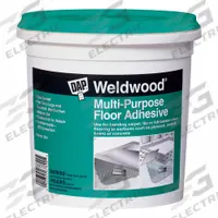 DAP Construction Adhesive: Multi-Purpose Floor, 1 qt, Pail, Off White (MPN 00141). Key specifications — Adhesive Color: Off White.