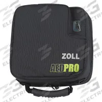 AED Protector Case: AED Protector Case, Canvas, Black, 11 in Overall Wd, 12 in Overall Lg (MPN 8000-0810-01). Key specifications — Product Type: AED Protector Case; Color: Black; Material: Canvas; Features: Carrying Strap.