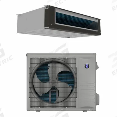 FRIEDRICH Mini-Split Air Handler/Condenser: 6,500 BtuH to 25,000 BtuH - Ceiling-Mount or Ducted Cassette Air Handler Mini-Split Systems