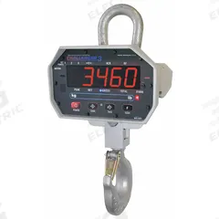 MSI Crane Scale: 2,000 lb Wt Capacity - Imperial, +/-0.1% Accuracy, 1 lb, Digital (MPN MSI-3460-2000). Key specifications — Readability: 1 lb; Standards: OSHA 29CFR1910 Subpart N; Includes: Crosby(R) Top Lifting Eye and 360° Non-Bearing Swivel Hook, 6V Rechargeable Battery, Battery Charger/Power Adapter, User Guide, Crane Scale Safety Documents; Housing Material: Aluminum; Manufacturer Part Number: MSI-3460-2000; Brand: MSI; Weighing Units: kg.