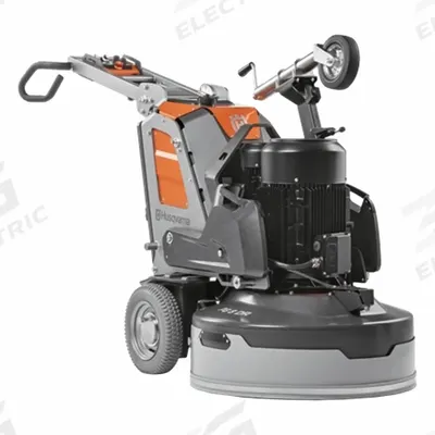HUSQVARNA Corded Floor Grinder: Walk-Behind, Planetary, 3 Discs, 3 in Disc Dia. - Walk-Behind Planetary Floor Grinders