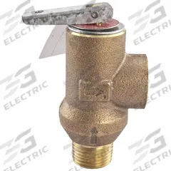 WATTS Pressure Relief Valve: MNPT x FNPT, 1/2 in x 1/2 in, Bronze, 300 psi Max. Op Pressure, 180°F (MPN 1/2 53L-150). Key specifications — Brand: WATTS.
