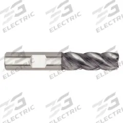 WIDIA HANITA Square End Mill: Carbide, AlTiN Coated, 4 Flute, 3/4" Mill Dia, 3" LOC, 6" OAL (MPN 4V6519007ST)