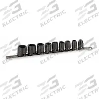 PROTO Impact Socket Set: 3/8 in Drive Size, Small Set (0-50 pieces) Set Size, 9 Pieces, (9) 6-Point (MPN J72102). Key specifications — attr1204251: PROTO; attr1215453: 3/8 in; attr1215454: 1/4 in to 3/4 in.