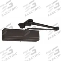 SARGENT Door Closer: Parallel Mounting Type, Grade 1 - Heavy Duty, Bronze, 12 in Lg, 2 1/4 in Wd (MPN 1431-CPS-EB). Key specifications — Manufacturer Part Number: 1431-CPS-EB; Brand: SARGENT; Closer Series: 1431; Closer Type: Non-Hold Open; Location Use: Interior/Exterior; Spring Type: Adjustable; Product Type: Door Closer; Spring Size: 6.