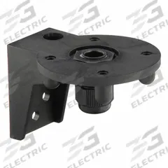 WERMA Bracket Base: Tower Light Mount, For KombiSIGN 71/72, 2 1/4 in Overall Ht, 96000001. Key specifications — Brand: WERMA; Compatible with Series: KombiSIGN 71/72; Housing Color: Black; Mounting Location: Wall Mount; Manufacturer Part Number: 96000001; Includes: Cable gland.