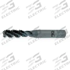 OSG Spiral Flute Tap: #4-40 UNC, H2 / 2B-3B, 2 Flute, Plug Chamfer, Black Oxide High Speed Steel (MPN 1406401). Key specifications — attr1299826: H2 / 2B-3B.