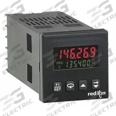RED LION Counter: Digital Counters, DIN Track Mounting, 2 in x 2 in, LCD, 2 in Overall Wd, C48CS014. Key specifications — Mounting Style: DIN Track; Brand: RED LION; Manufacturer Part Number: C48CS014.