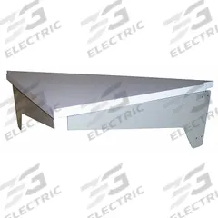 PRO-LINE Workstation Corner Unit: 30 in Overall Wd, 30 in Overall Dp, Gray, Gray (MPN DNCCUP). Key specifications — Top Material: Laminate.