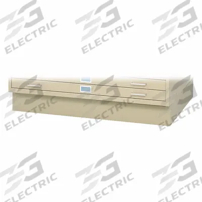 SAFCO PRODUCTS Flat File Cabinet Base: Tropic Sand, 6 in Overall Ht - Bases for Flat File Cabinets