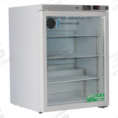 AMERICAN BIOTECH SUPPLY Lab Refrigerator: 2.5 cu ft, Undercounter, 1°C to 10°C - High Performance Lab Refrigerators